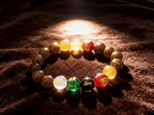 Unique fragrance five-element agate bracelet, suitable for various occasions such as business banquets and other events, bringing good luck and prosperity