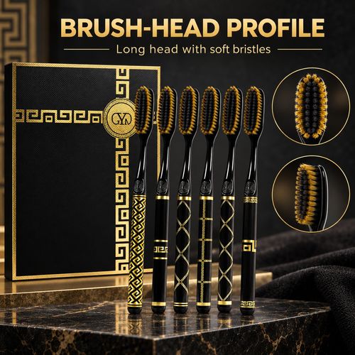 Long-Head Soft Toothbrushes