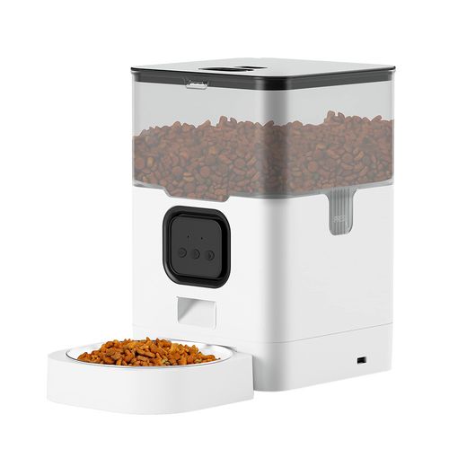 Pet fully automatic APP feeder square cat and dog feeder WIFI smart timing quantitative feeder