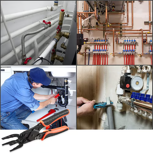 Disconnect Pliers - For Removing Brass Push-In, Push-In Connections