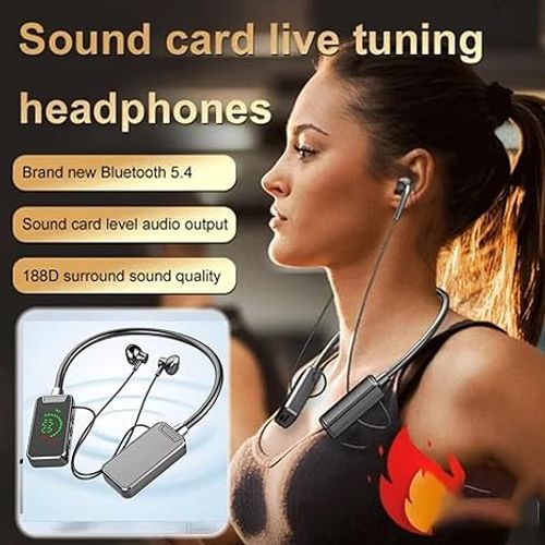 Wireless Sound Card Live Streaming Earphones