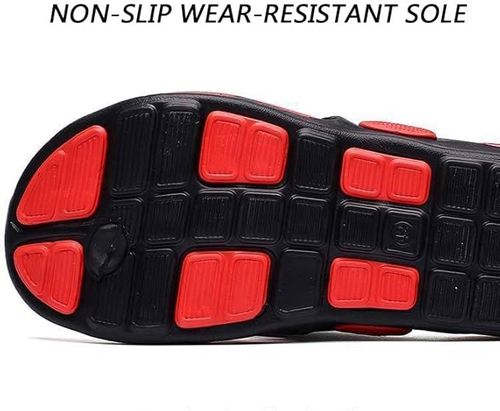 Men's Slide Sandals Fashion Open Toe Beach Pool Slippers