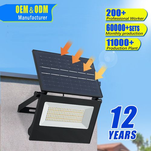 Foldable Solar LED Wall Light Outdoor Motion Sensor Garden Flood Lamp