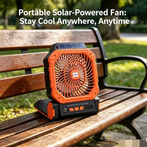 solar fan for home emergency portable fan for power outage solar fan for outdoor market