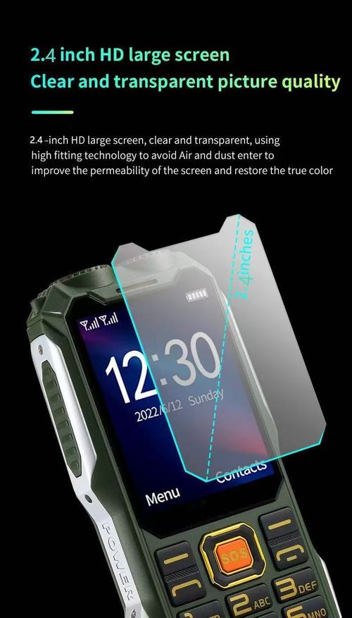 IP Waterproof Durable Rugged Mobile Phone