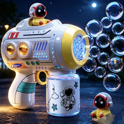 Easy operation for kids, enjoy happy bubble time anytime anywhere.