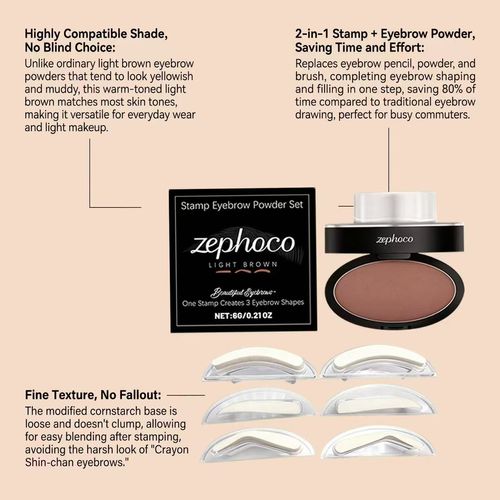Quick Brow Stamp Makeup Kit