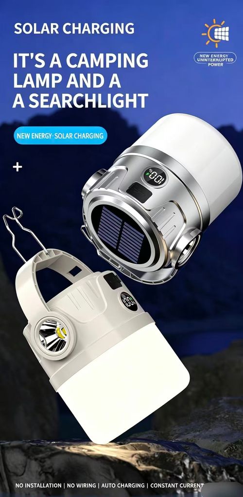 Multifunction Solar Camping Lamp