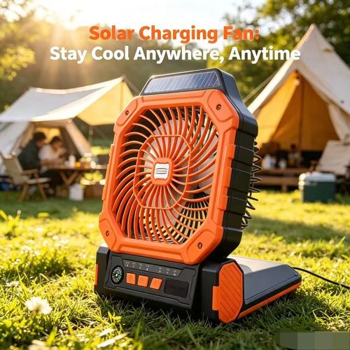 solar fan for home emergency portable fan for power outage solar fan for outdoor market