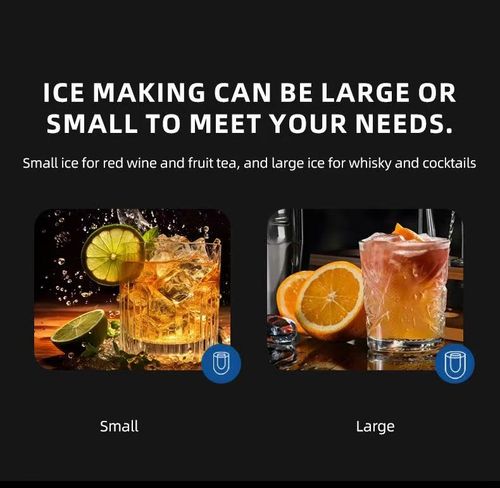 Touch Screen Fast Ice Maker for Africa