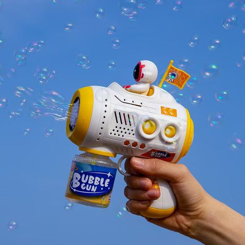 Easy operation for kids, enjoy happy bubble time anytime anywhere.
