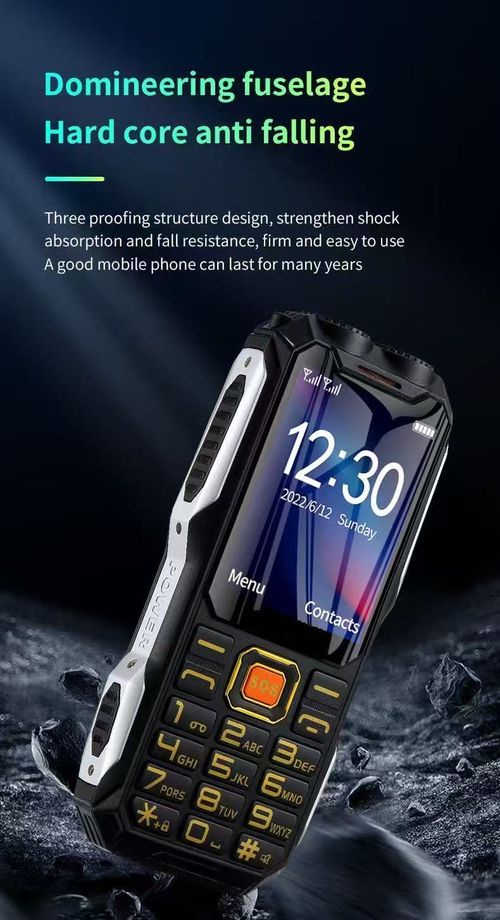 IP Waterproof Durable Rugged Mobile Phone