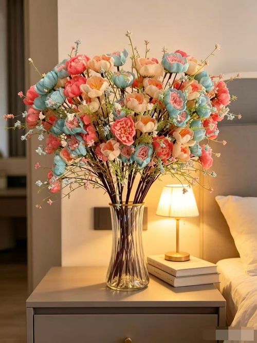 Artificial Peony Flowers