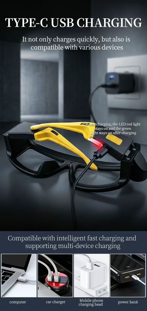 New Multi-Function Glasses Light