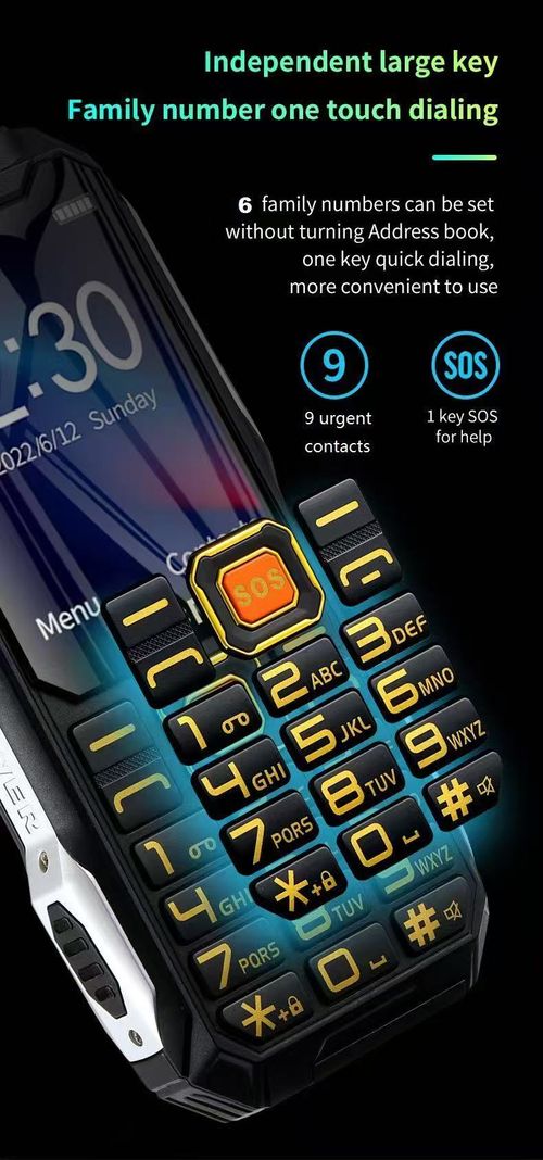 IP Waterproof Durable Rugged Mobile Phone