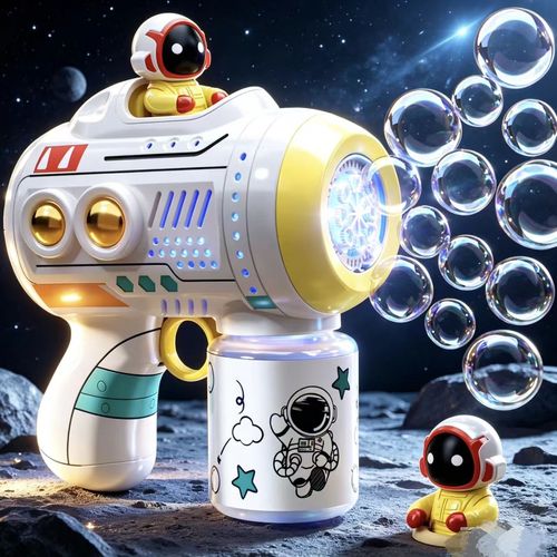 Easy operation for kids, enjoy happy bubble time anytime anywhere.