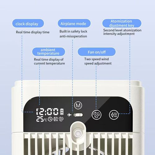 Portable Summer Air Cooler Fast Cooling Fan