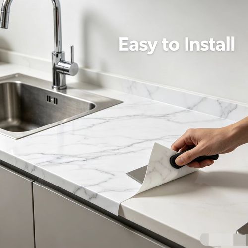 Waterproof Marble Self-Adhesive Film