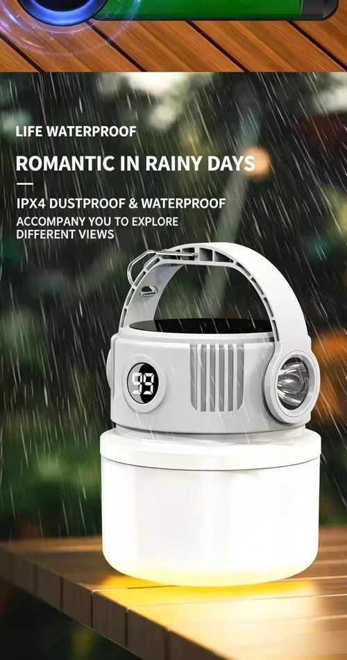 Multifunction Solar Camping Lamp