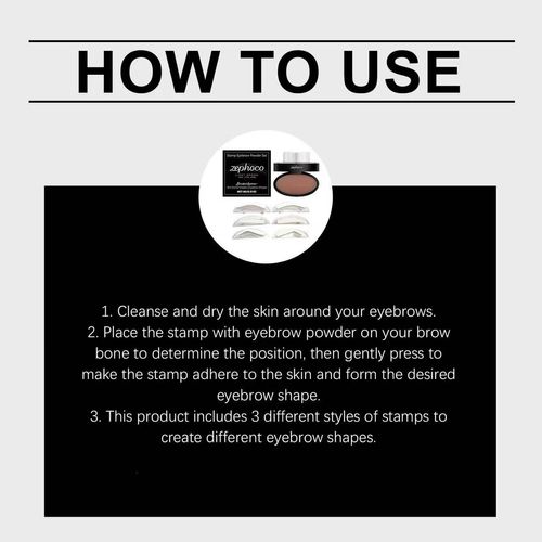 Quick Brow Stamp Makeup Kit