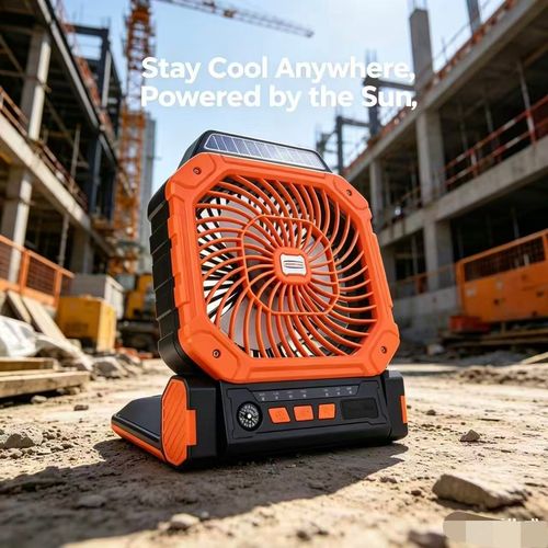 solar fan for home emergency portable fan for power outage solar fan for outdoor market