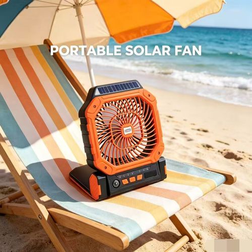 solar fan for home emergency portable fan for power outage solar fan for outdoor market