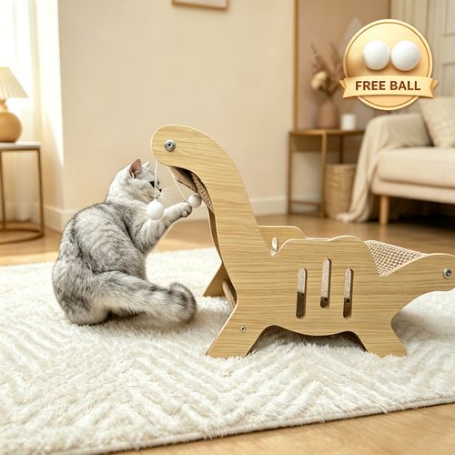 Stable and non-tipping, safe for cats to play.