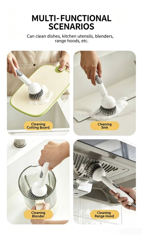 Glowing Spinning Whiskey Glass Cup Set + Free Electric Cleaning Brush, LED Luminous Base Embossed Tumbler, Kitchen Dish Scrubber Cleaner Brush, Home Bar Party Drinking Cup Gift Bundle Limited Promo