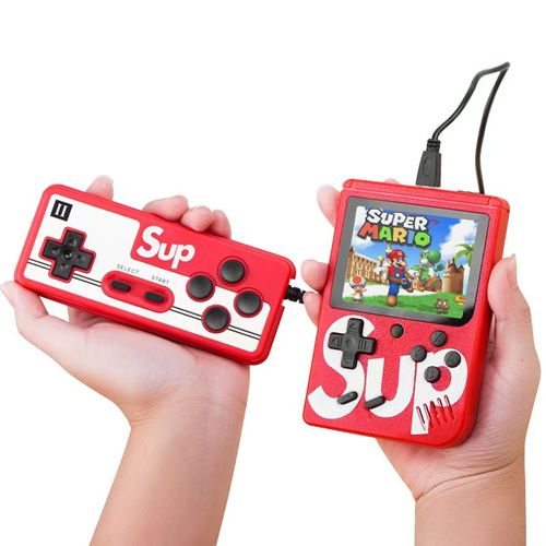 Built-in classic games, rechargeable, great for kids entertainment.
