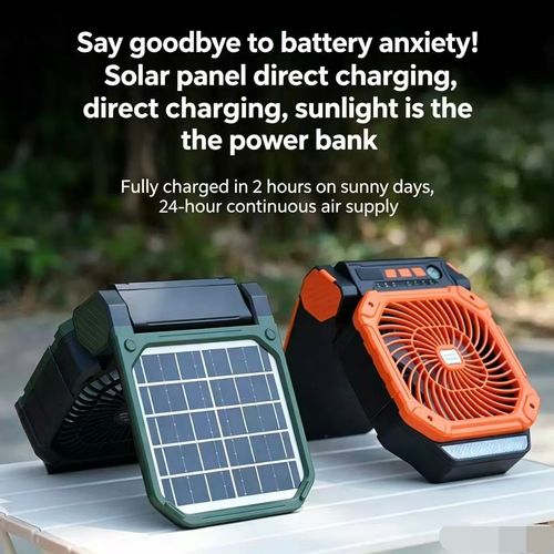 solar fan for home emergency portable fan for power outage solar fan for outdoor market