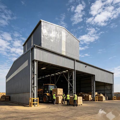 Widely used in Ghana: factory building, steel structure warehouse, storage shelf, photovoltaic bracket, metal guardrail, iron pipe and outdoor steel facilities.
