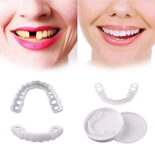 New-style dentures, smile veneers and orthodontic appliances