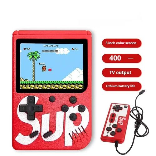 Built-in classic games, rechargeable, great for kids entertainment.