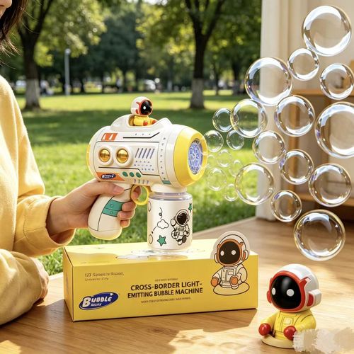 Easy operation for kids, enjoy happy bubble time anytime anywhere.