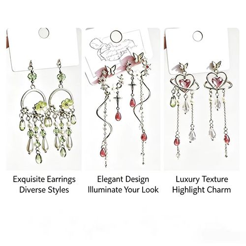 3 Pairs Luxury Earring Set