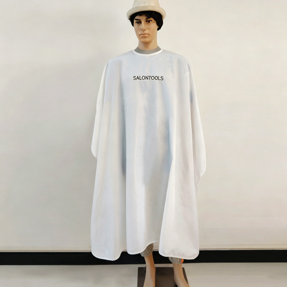 salon barber shaving cape embroidery brand custom cutting cape wholesaler