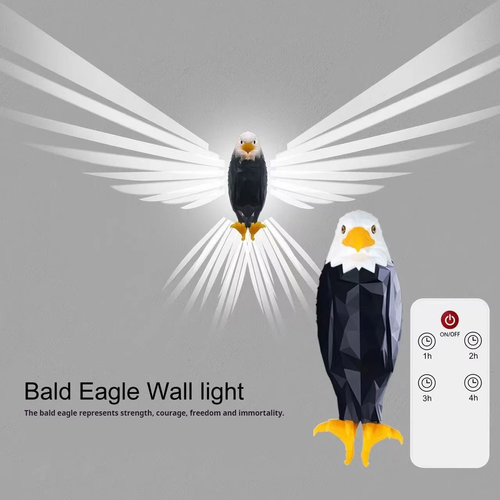 ✨Black Eagle Wall Lamp | Modern LED Wall Decor | Mood Light for Parties and Holidays
