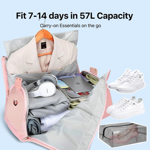 ✈️ Lefame Large Capacity All-in-One Weekend Travel Bag – Keep Clothes & Shoes Neat Anywhere in Ghana 🏝️