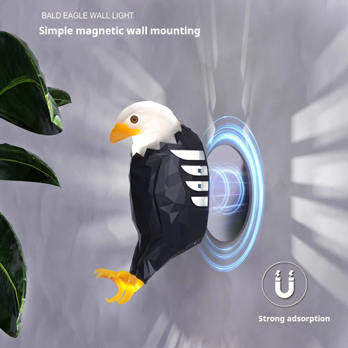 ✨Black Eagle Wall Lamp | Modern LED Wall Decor | Mood Light for Parties and Holidays