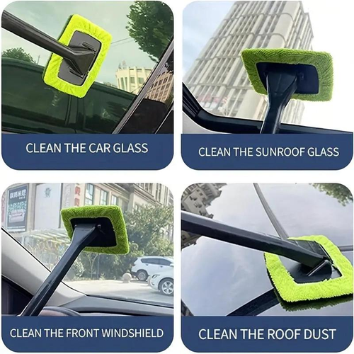 🚘Car Window Glass Cleaning Brush（Buy one get one free）🧼
