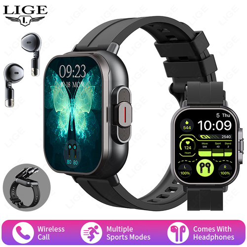 Introducing the Ultimate Wearable Fusion: Smartwatch & Earbuds in One!
