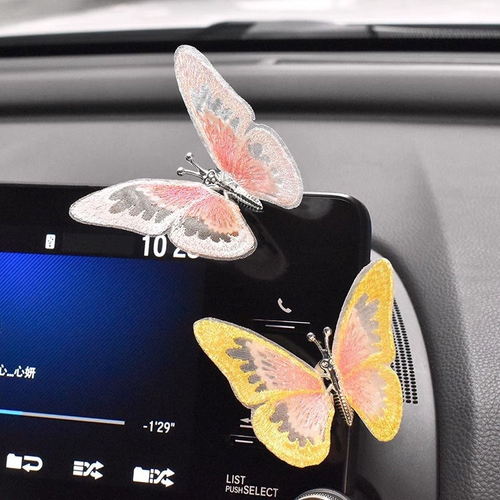 (4pcs buy one get three free)Magical Moving Butterfly Car Decorations+Home decor – Make Your Ride Beautiful 🦋✨