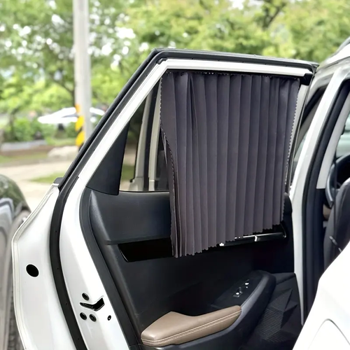 4-Pack Car Sun Visor Window Privacy Magnetic Sunshade Windshield Sunshade Protection Heat Insulation Side Visor (Suitable for Any Car Model)🚗