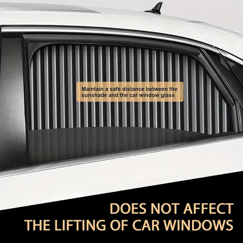 4-Pack Car Sun Visor Window Privacy Magnetic Sunshade Windshield Sunshade Protection Heat Insulation Side Visor (Suitable for Any Car Model)🚗