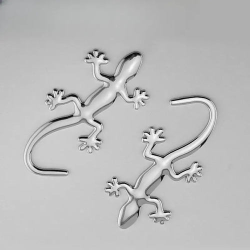 ✨3D Thickened Scratch-Resistant Car Stickers - Creative Gecko Decals for Auto Body Decor