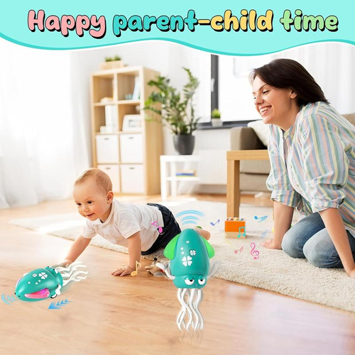 Dancing Octopus Toys, Crawling Octopus With Light And Music Toys Gifts