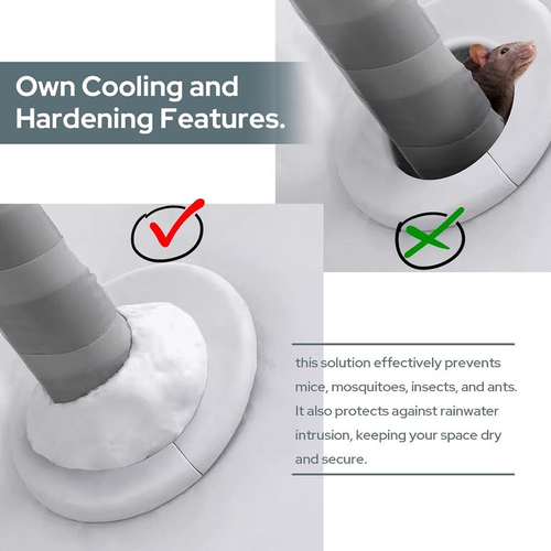 10Count Waterproof Sealant Mastic,Quick Mending Mud,Repair Wall Holes,for DrainConnection,Wall Hole,Air Conditioning Hole Waterproof Seal Putty.