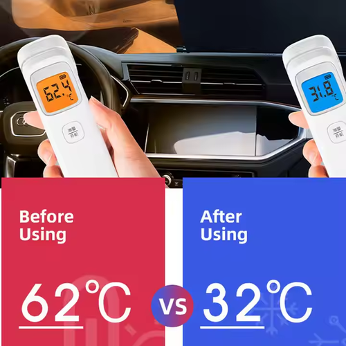 A pair of luxury retractable car sunshades (available on any model) - the ultimate wind protection for those hot summer days | Perfect for Ghanaian car owners
