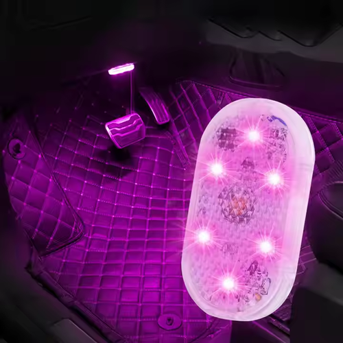 Car colorful charging touch light (pack of four)