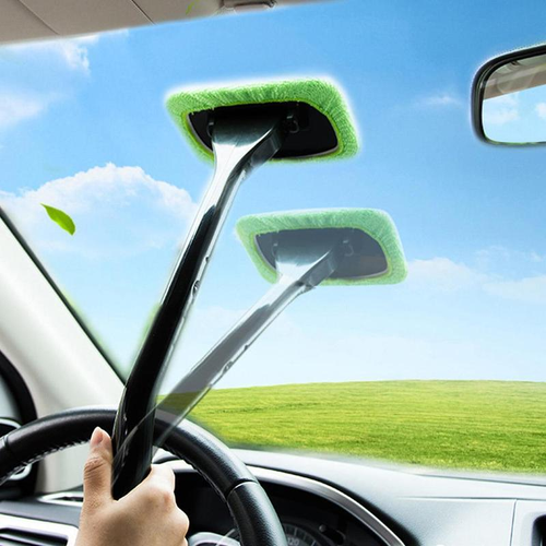 🚘Car Window Glass Cleaning Brush（Buy one get one free）🧼